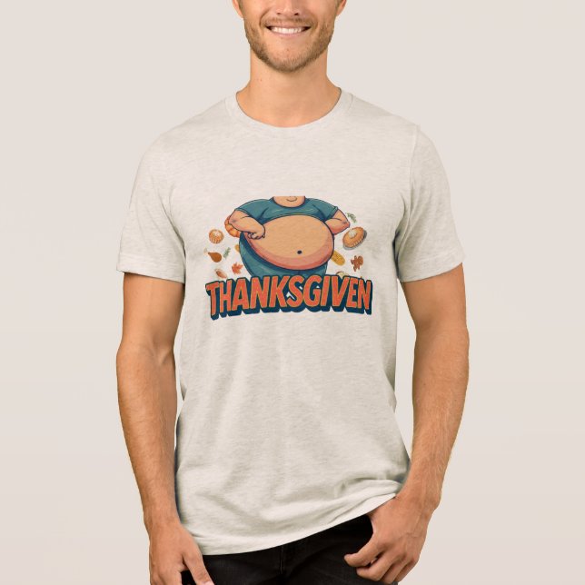 Camiseta Triblenda Thanksgiven, a.k.a. The Day After (Anverso)