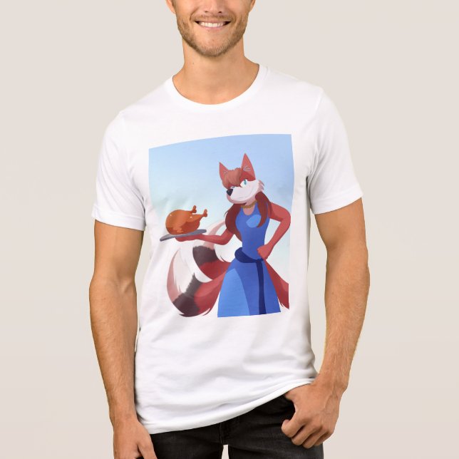 Camiseta Triblenda Thanksgiving Anton's Mom (Anverso)