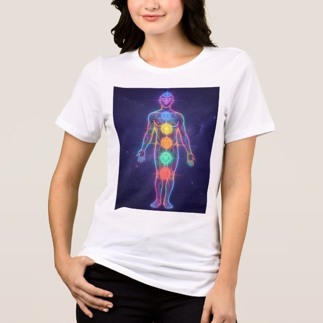 Camiseta Triblenda The 7 Chakras´2 (Anverso)