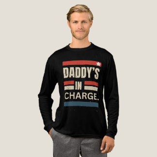 Camiseta Triblenda The Best “Daddy” T-Shirt Sayings Daddy's In Charge