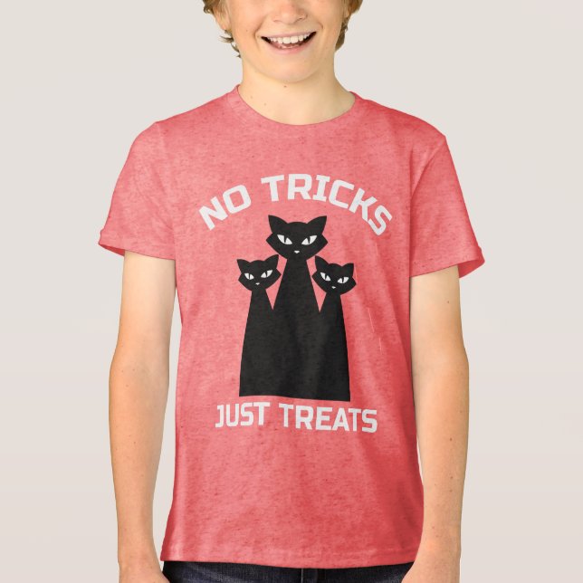 Camiseta Triblenda The Boo Crew - No Tricks (Anverso)