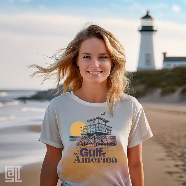 Camiseta Triblenda The Classic Gulf of America Life Guard Salt Gear (Subido por el creador)