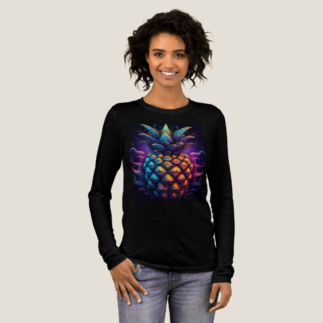 Camiseta Triblenda The Famous Mandelbrot Pineapple (Anverso Completo)