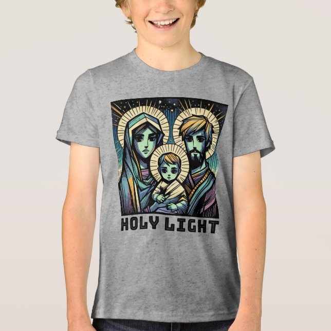 Camiseta Triblenda The Holy Family: Holy Light (Anverso)