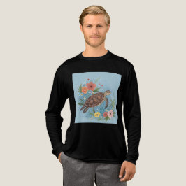 Camiseta Triblenda The illustration of a sea turtle