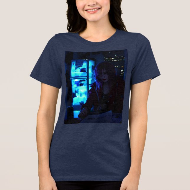 Camiseta Triblenda The Last of Us Anime Women's Tri-Blend Tee (Anverso)