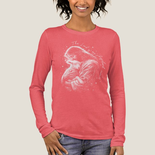Camiseta Triblenda The Lord is my Shepard. Psalm 23. (Anverso)
