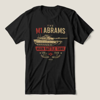 Camiseta Triblenda The M1 Abrams - Main Battle Tank