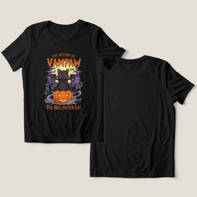 Camiseta Triblenda The Return of Vampaw: The Halloween Cat
