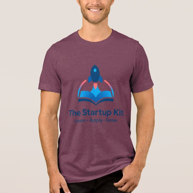 Camiseta Triblenda The Startup Kit Founder - Bella+Canvas Men's (Anverso)
