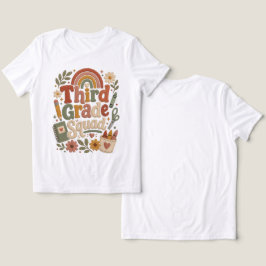 Camiseta Triblenda Third Grade Teacher Tee Shirt