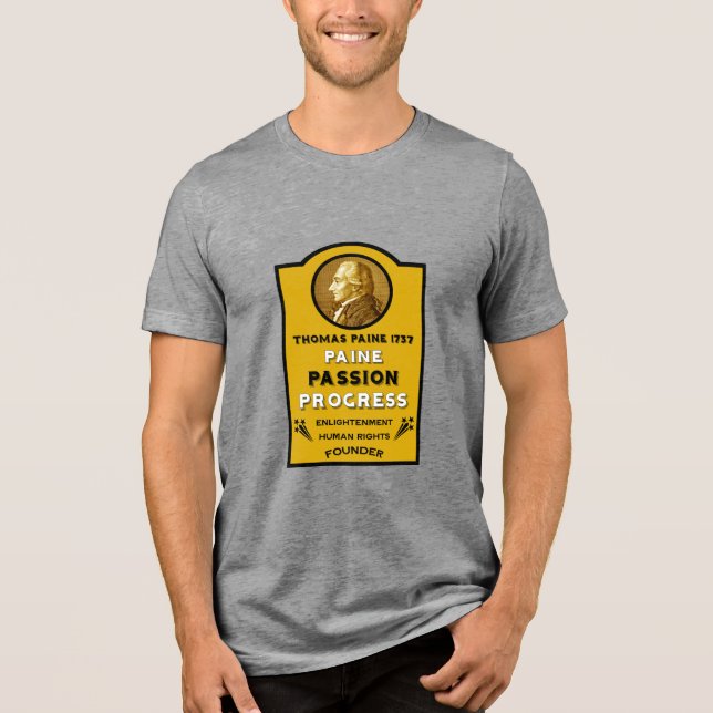 Camiseta Triblenda Thomas Paine (Anverso)