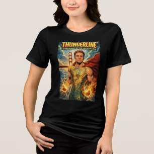 Camiseta Triblenda Thunderline Guardianes de la Puerta de Oro