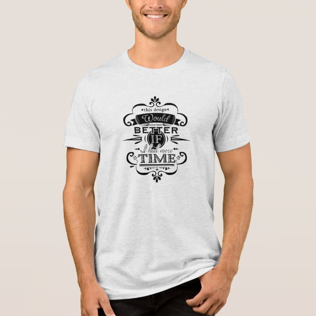 Camiseta Triblenda Tiempo de diseño (Anverso)