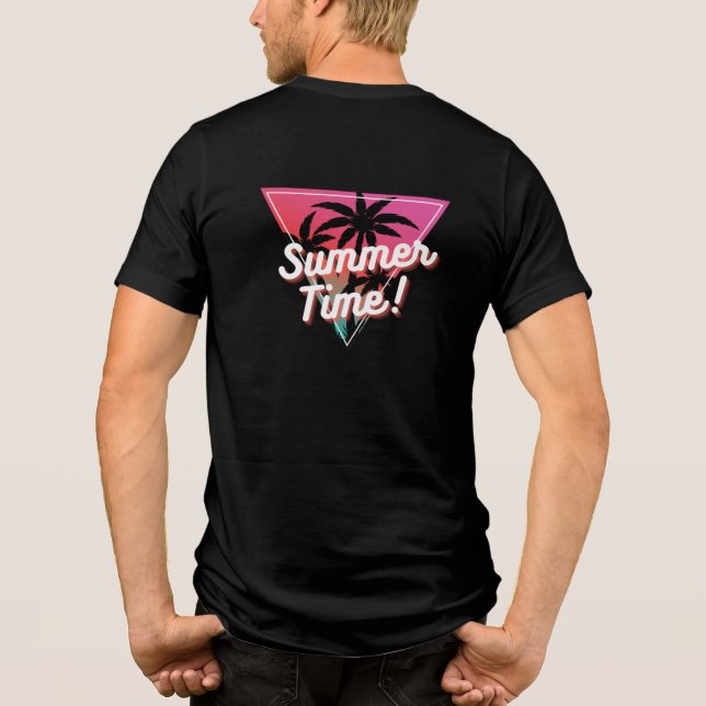 Camiseta Triblenda Tiempo de verano (Reverso)