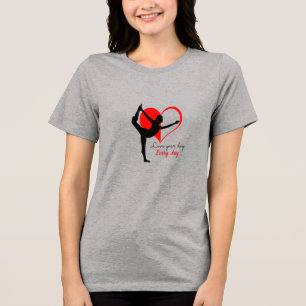 Camiseta Triblenda Tiempo de Yoga - Ama tu día, Cada.. día (camiseta)