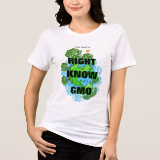 Camiseta Triblenda Tienes derecho a saber si es transgénico