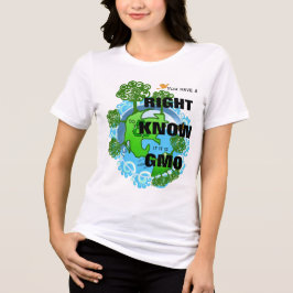 Camiseta Triblenda Tienes derecho a saber si es transgénico