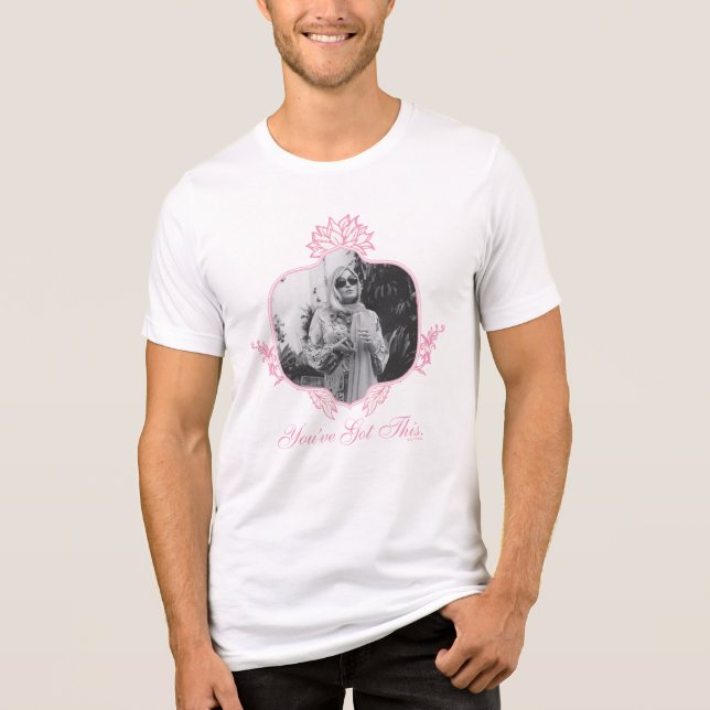 Camiseta Triblenda Tienes esto - El Lotus blanco (Anverso)