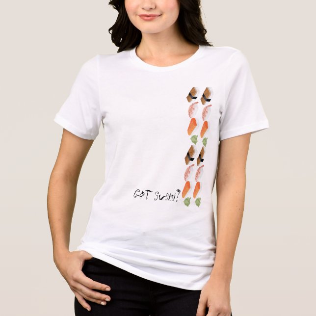 Camiseta Triblenda ¿Tienes sushi? (Anverso)