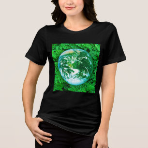 Camiseta Triblenda Tierra Verde - conciencia ecológica