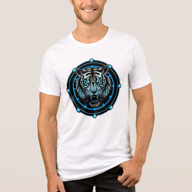 Camiseta Triblenda „Tiger – König des Dschungels“ (Anverso)