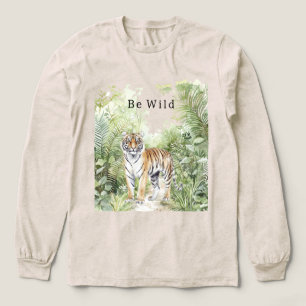 Camiseta Triblenda Tigre Jungla Be Salvaje