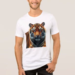 Camiseta Triblenda Tigre majestuoso Bella+Canvas