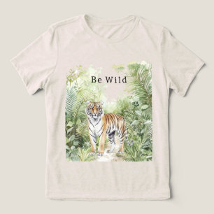 Camiseta Triblenda Tigre Selva Be Wild