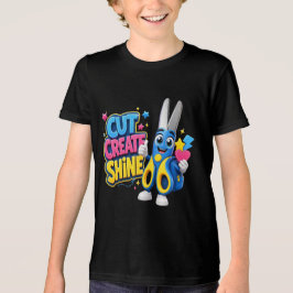 Camiseta Triblenda Tijeras Snippy | Mascota de manualidad linda para