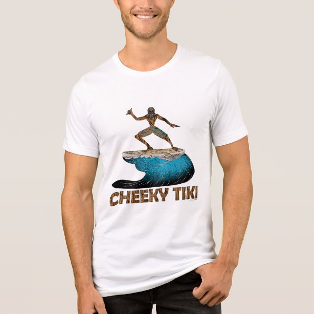 Camiseta Triblenda Tiki descarado (Anverso)