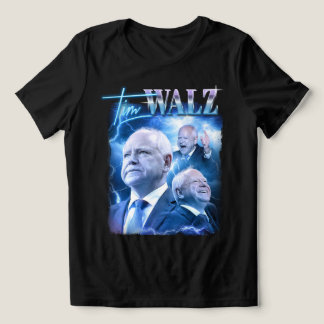 Camiseta Triblenda Tim Walz estilo retro 90