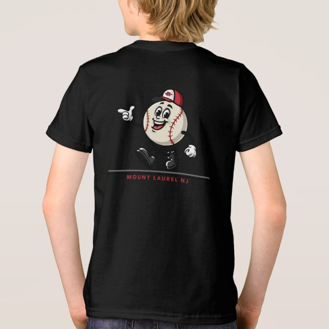 Camiseta Triblenda Tipo de béisbol de ML (Reverso )