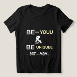 Camiseta Triblenda Tipografía de lujo personalizada Mascota de gato n
