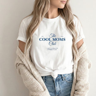 Camiseta Triblenda Tipografía del Club de Mamás Vintage