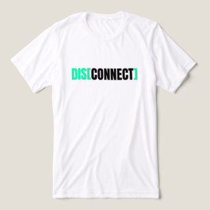 Camiseta Triblenda Tipografía Negrita Desconectada