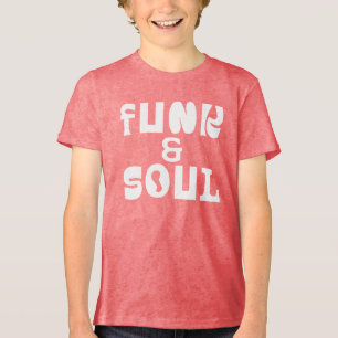 Camiseta Triblenda Tipografía Negrita Funk y Soul