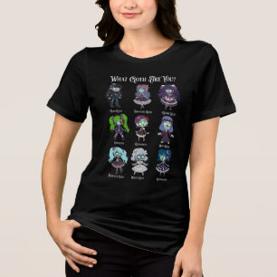 Camiseta Triblenda Tipos de góticos zombies