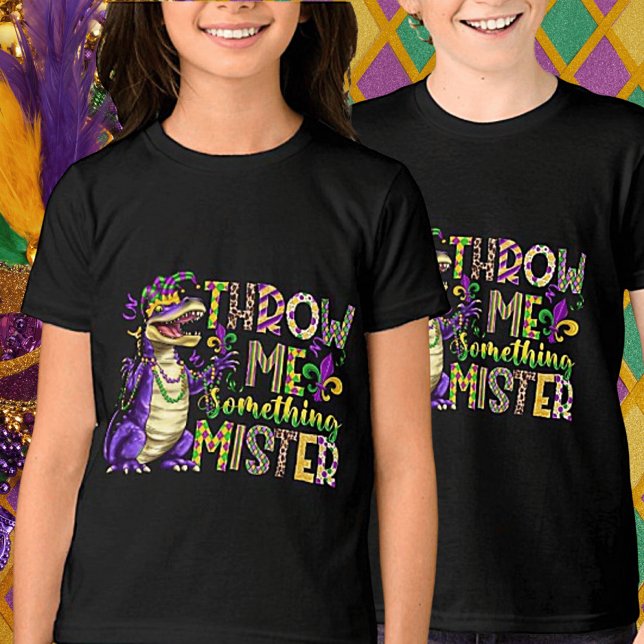 Camiseta Triblenda "Tírame Algo, Señor" Juventud Del Mardi Gras (Subido por el creador)