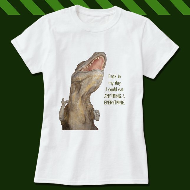 Camiseta Triblenda Tirannosauro T-Rex Dinosaurio (Subido por el creador)