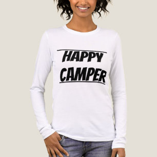 Camiseta Triblenda Título: Feliz Campista Divertida Aventura al Aire