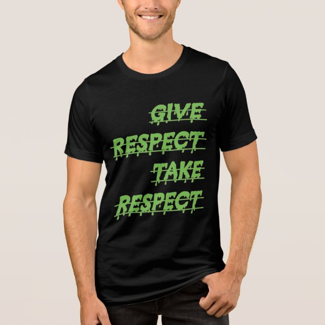 Camiseta Triblenda Título: Respeto mutuo: Una calle bidireccional (Anverso)
