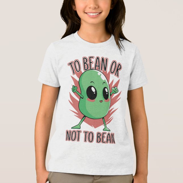 Camiseta Triblenda To bean or not to bean (Anverso)
