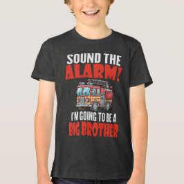 Camiseta Triblenda Toca la alarma, voy a ser un hermano mayor
