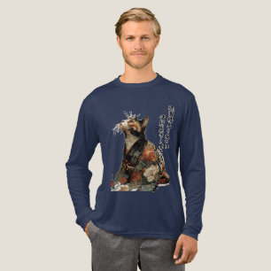 Camiseta Triblenda "Todas las cosas cambian" Gato japonés en kimono