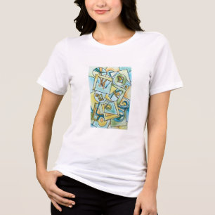 Camiseta Triblenda Todas las formas y tamaños - Arte geométrico moder