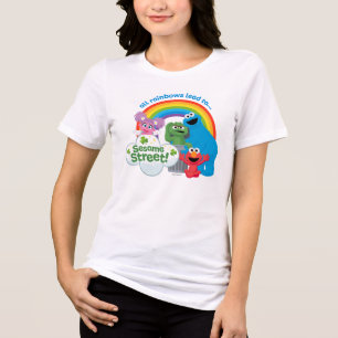 Camiseta Triblenda Todas las lluvias llevan a Plaza Sésamo