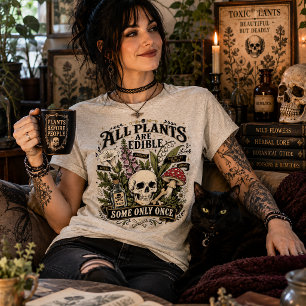 Camiseta Triblenda Todas las plantas son comestibles, algunas solo un