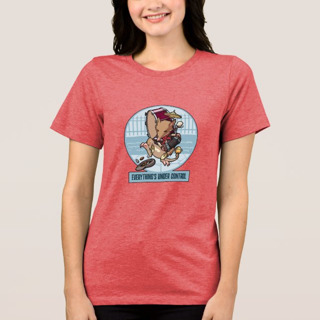 Camiseta Triblenda Todo está bajo control Bandicoot One Man Band (Anverso)