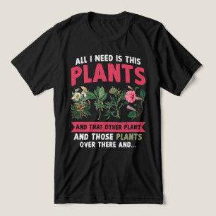 Camiseta Triblenda Todo Lo Que Necesito Es Esta Planta